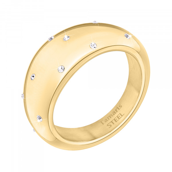 TJ-0177-R-56 Tamaris Ring, Edelstahl IP Gold