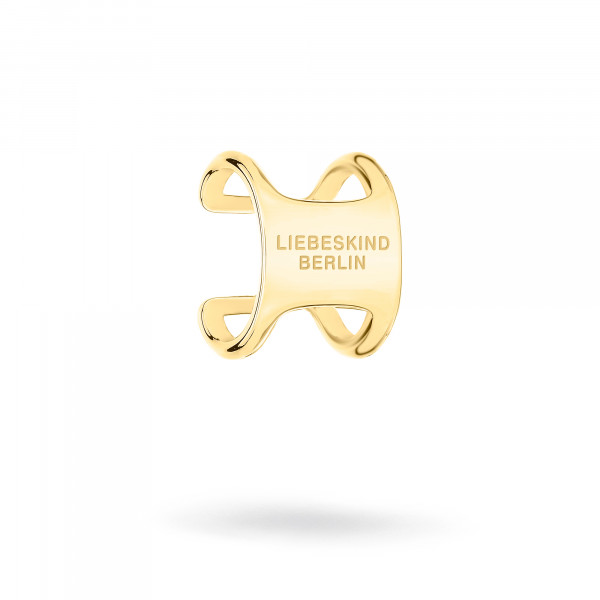 LJ-1425-E-11 LIEBESKIND BERLIN Earcuff aus Edelstahl, IP Gold