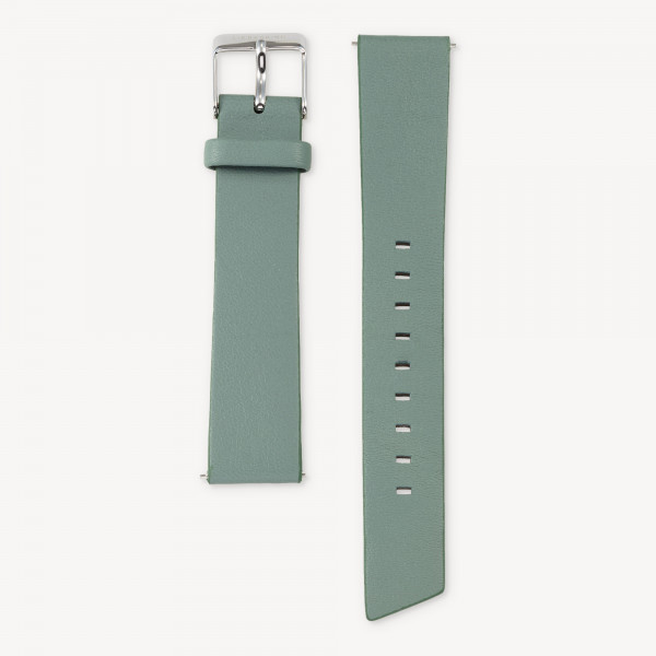 B_LT-6008-LQ LIEBESKIND BERLIN Uhrenband, 18mm, grünes Echtleder