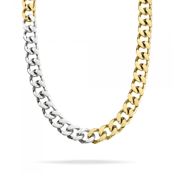 LJ-1110-N-48 LIEBESKIND BERLIN Halskette aus Edelstahl, Bicolor IP Gold